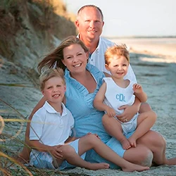 The Davis Family At The Beach